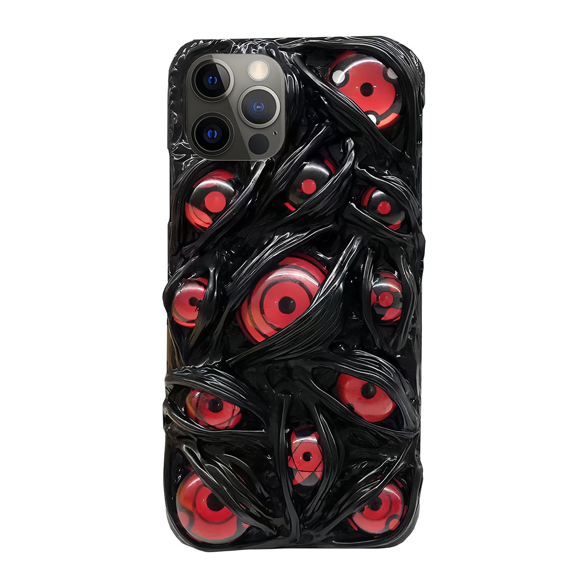 Sasuke Sharingan čistě ručně vyráběné pouzdro na mobil Apple Trend silikonové antikolizní pouzdro