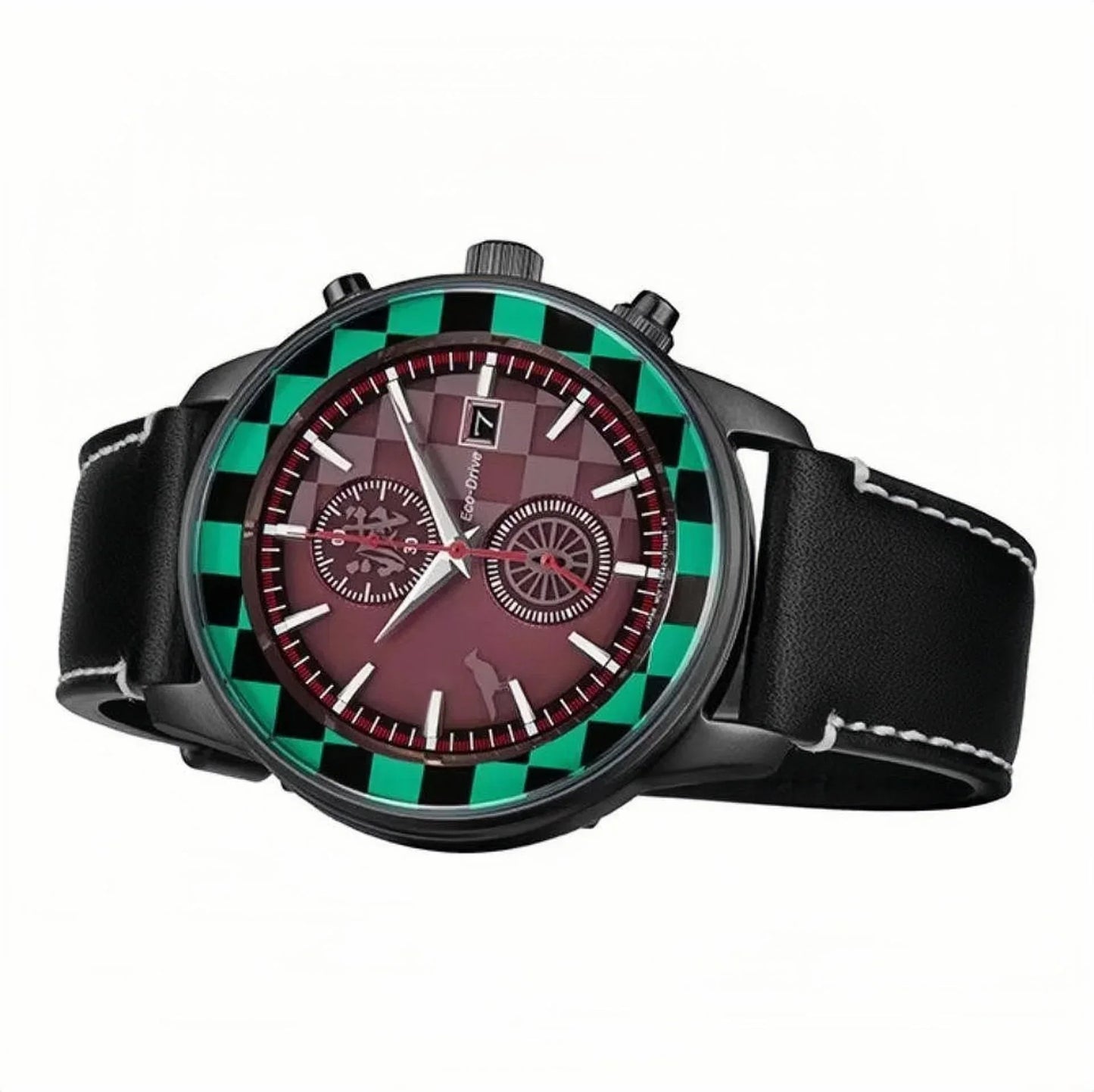 Kamado Tanjirou Herrenuhren, analoge Quarz-Sport-Unisex-Uhr, 100 m wasserdichte Uhren
