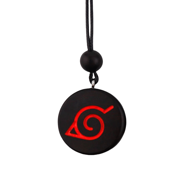 Uzumaki/Dawn tejido hecho a mano natural sándalo púrpura tejido marcador collar conjunto