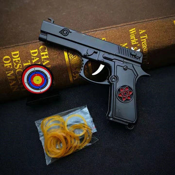 Sharingan Gummiband-Metallwerfer