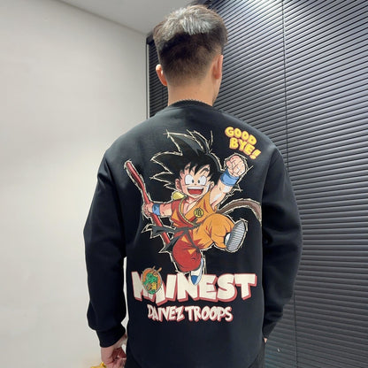 Son Goku summer new short sleeve T-shirt cool figure print loose short sleeve
