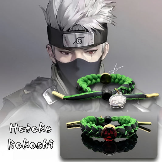 Kakashi/Sakura/Sasuke-Armband, Schnürsenkel, geflochtenes Handseil. Ein Armband, das sich für Geschenke eignet