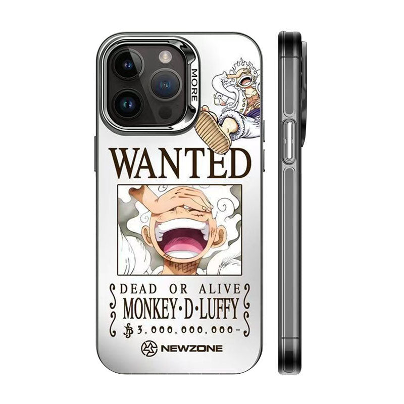 Luffy/Zoro silikonové pouzdro na iPhone odolné proti nárazu