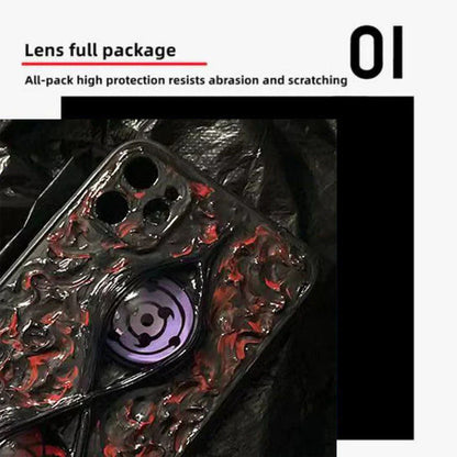 Sasuke Sharingan reine handgefertigte Handyhülle Apple Trend Silikon Antikollisions-Handyhülle