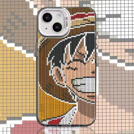 Luffy iphone refined trend silicone anti-collision phone case