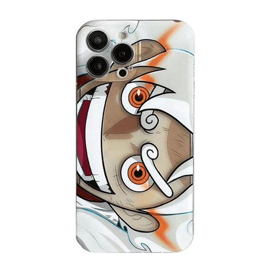 Luffy/Zoro iPhone silicone crash-resistant phone case