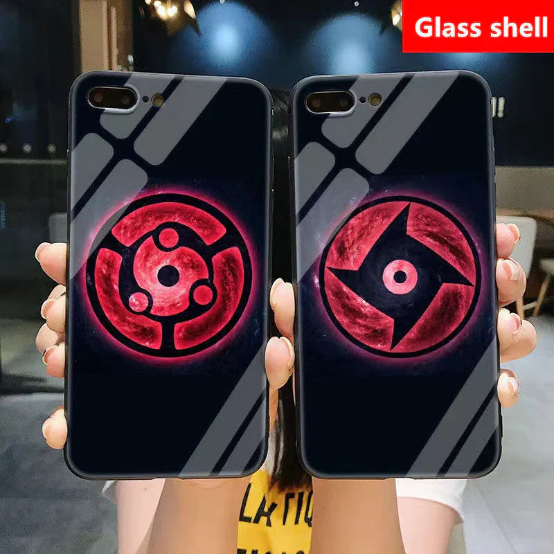 Silikonový kryt na iPhone s kolečkem a okem, Blowout Glass (Pro Max 11. až 17. generace)