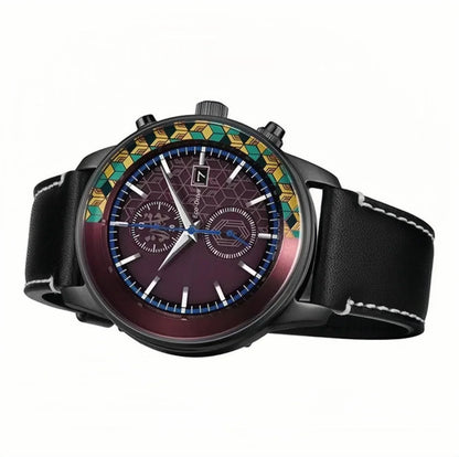 Tomioka Giyuu Herrenuhren, analoge Quarz-Sport-Unisex-Uhr, 100 m wasserdichte Uhren