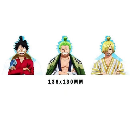 Luffy/Zoro/Nami 3D gradienttitarrat