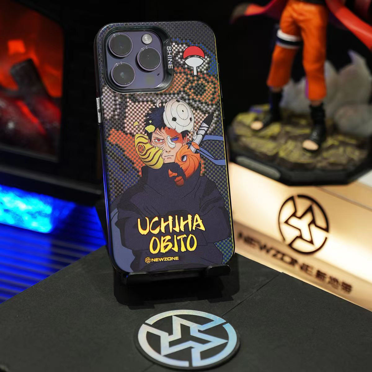 جراب هاتف iPhone من السيليكون المقاوم للصدمات من Itachi/Sasuke/Kakashi