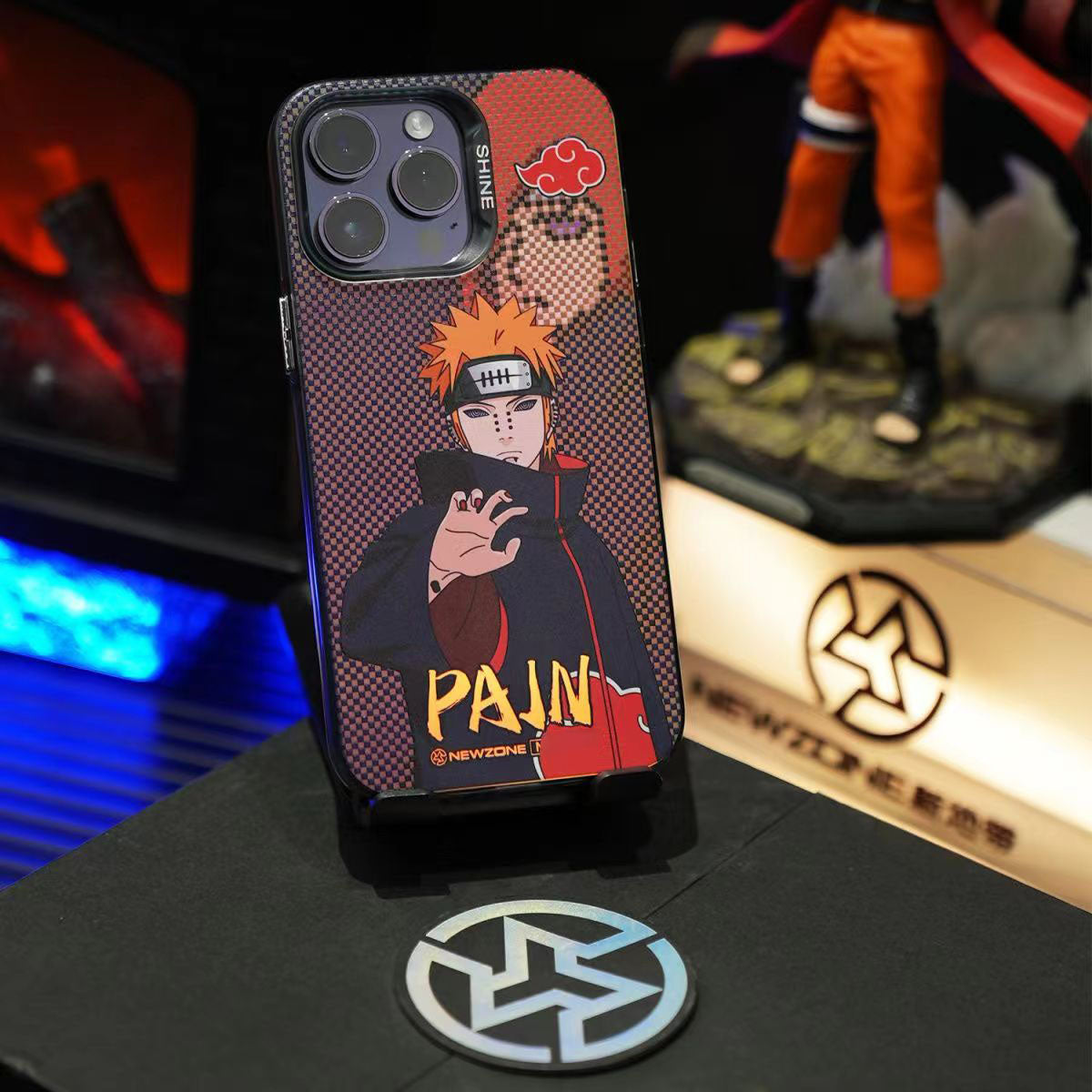 جراب هاتف iPhone من السيليكون المقاوم للصدمات من Itachi/Sasuke/Kakashi