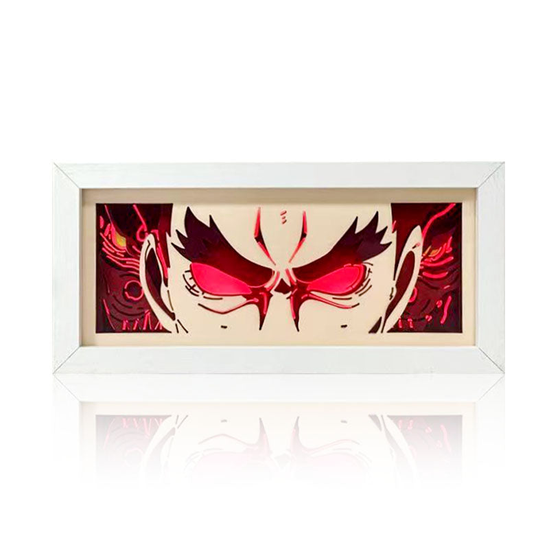 Sasuke/Kakashi/Obito/Itachi 3D Paper Sculpture Night Light - Rozsviťte svět anime!