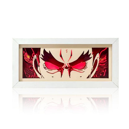 Sasuke/Kakashi/Obito/Itachi 3D Paper Sculpture Night Light - Rozsviťte svět anime!