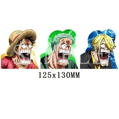 Luffy/Zoro/Nami 3D gradienttitarrat