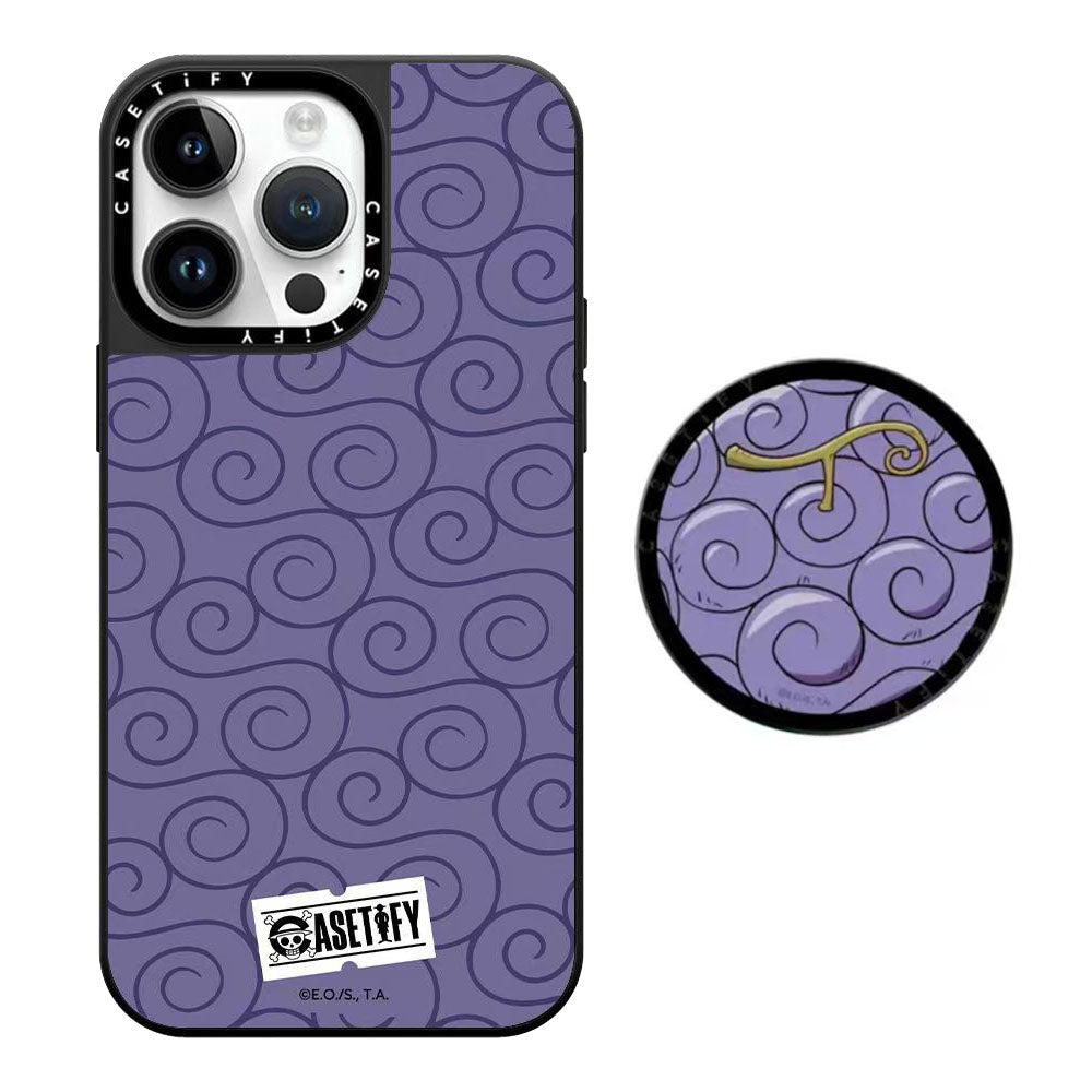 Luffy/Ace Demon fruit silikonové pouzdro na telefon odolné proti nárazu