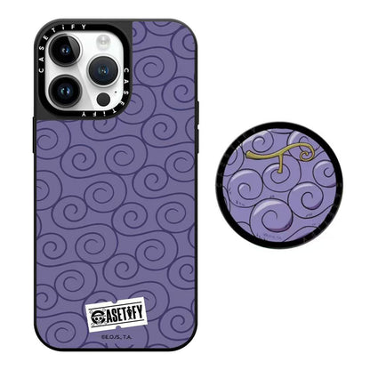 Luffy/Ace Demon fruit silikonové pouzdro na telefon odolné proti nárazu