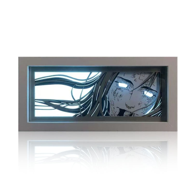 Sasuke/Kakashi/Obito/Itachi 3D Paper Sculpture Night Light - Rozsviťte svět anime!