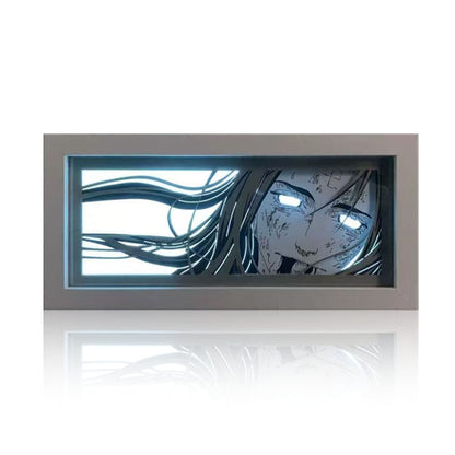 Sasuke/Kakashi/Obito/Itachi 3D Paper Sculpture Night Light - Rozsviťte svět anime!