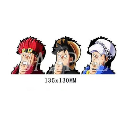 Luffy/Zoro/Nami 3D gradienttitarrat