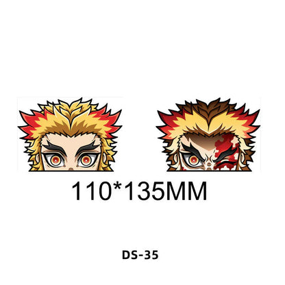 Tanjirou/Nezuko/Zenitsuuu/Inosuke attendent une variété de rôles autocollants d'expression de variation 3D