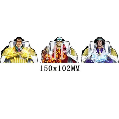 Luffy/Zoro/Nami 3D gradienttitarrat