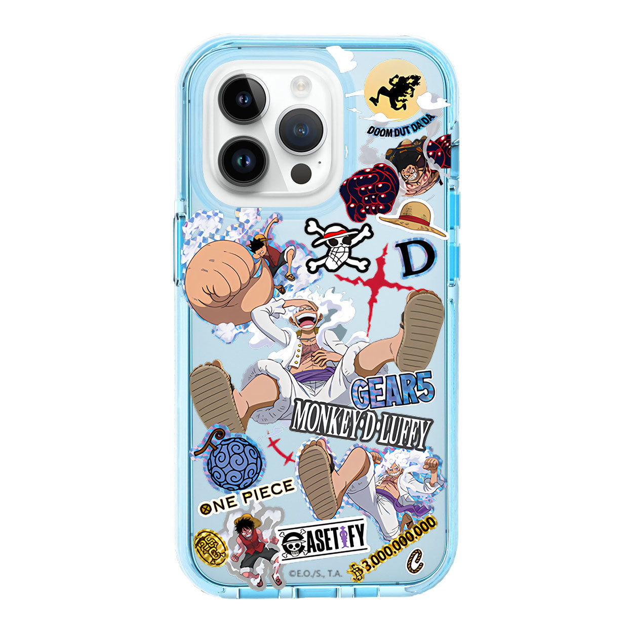 Θήκη τηλεφώνου NIka Luffy iPhone από σιλικόνη, ανθεκτική στα χτυπήματα