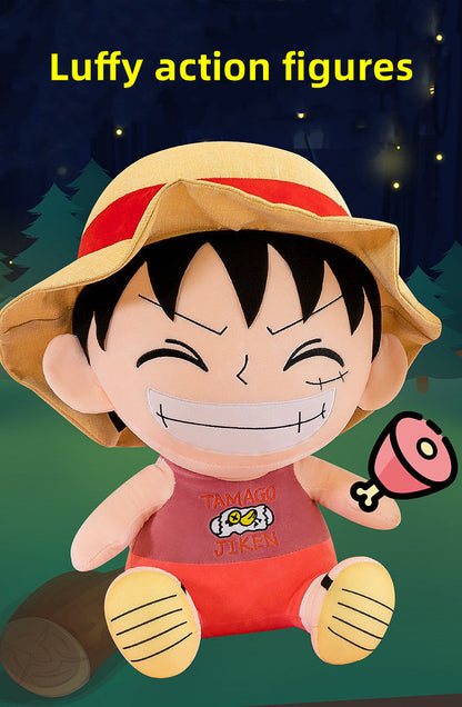 Luffy roolimallin ihana täytetty toimintahahmo