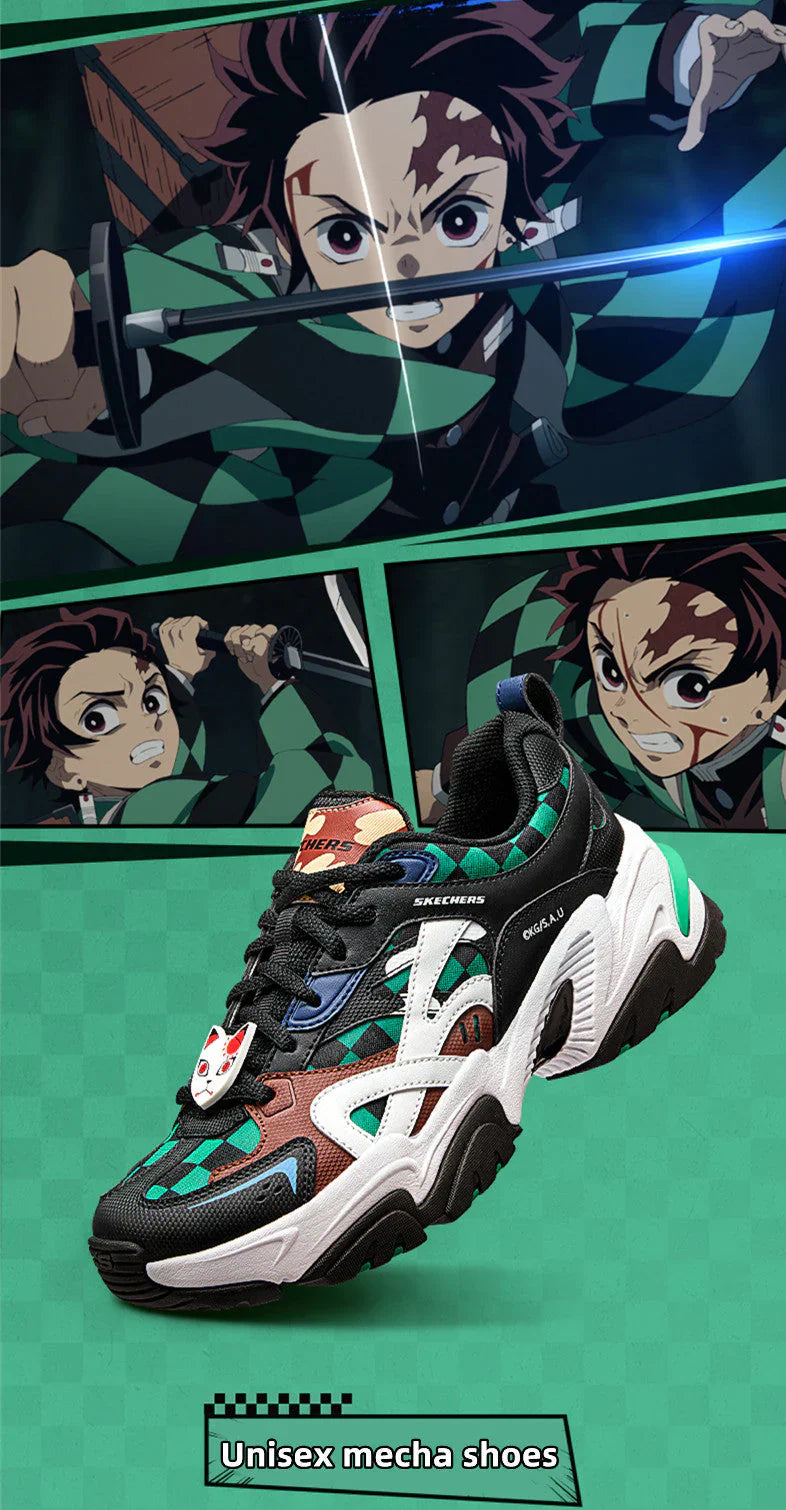Tanjirou Zapatos cómodos y casuales para hacer ejercicio.