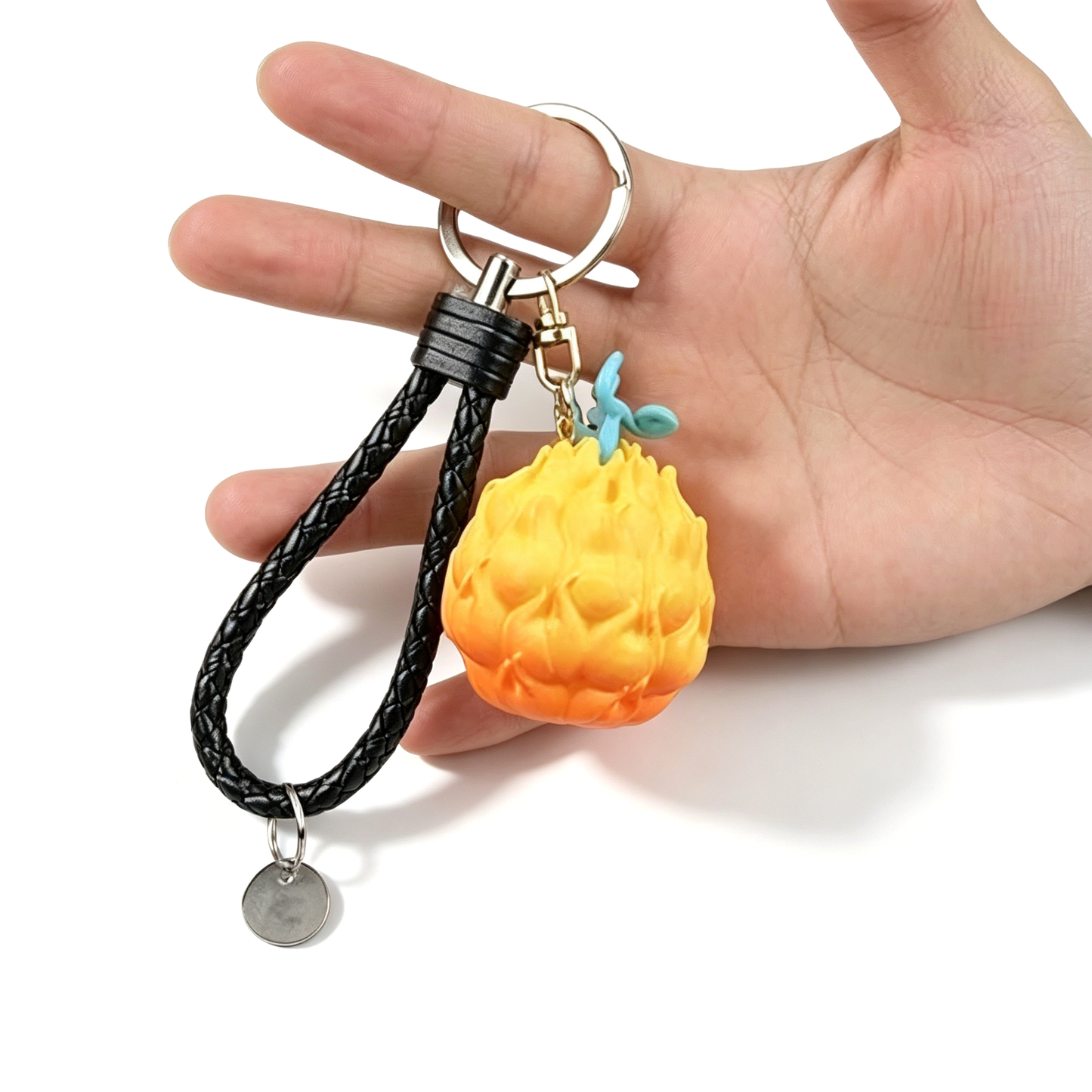 Llavero de fruta del diablo Luffy de una pieza, llavero anime Gomu Gomu No Mi