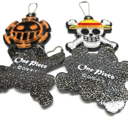 Beaux pendentifs en acrylique sur le thème Luffy/Zoro/Chopper/Law - créez votre propre collection d'anime