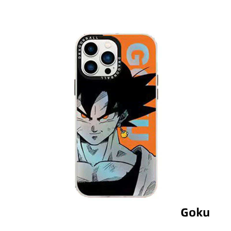 جراب هاتف Goku/Vegeta/Buu/Frieza Apple الرائع من السيليكون المضاد للتصادمات