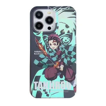 Tanjirou/Nezuko Apple nádherné silikonové antikolizní pouzdro Trend Silicone