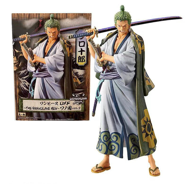 Sada garážových modelů postav Luffy/Zoro/Sanji