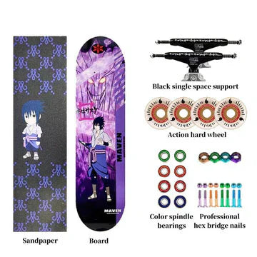 Boruto/Sarada Skateboard Profesionální skateboard Skateboard s vynikajícím vzorem