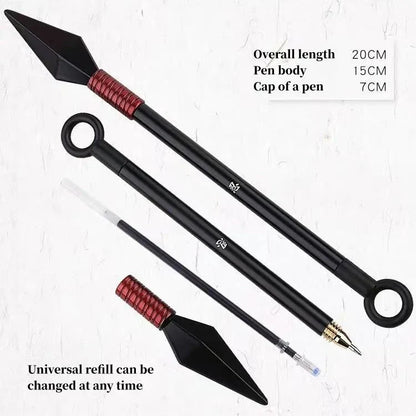 Kakashi/Sasuke Kunai Neutralstift Metalllegierung Briefpapier Kunai Studentenbedarf