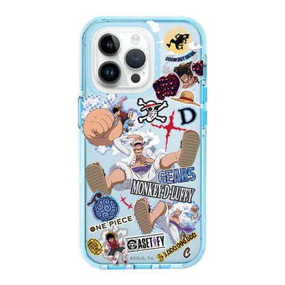 Silikonové pouzdro na telefon NIka Luffy iPhone odolné proti nárazu