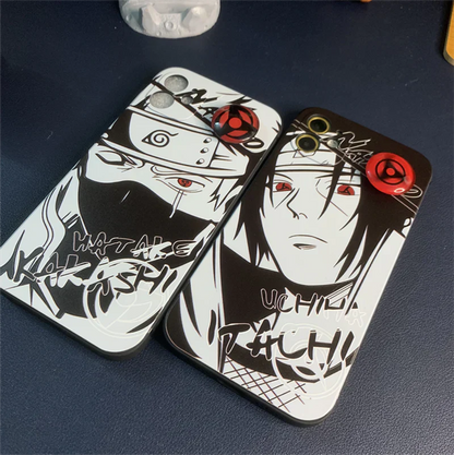 Kakashi/itachi Cool Case pro rotující Sharingan ručně vyráběné pouzdro na iPhone