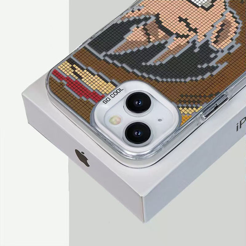 Luffy iphone refined trend silicone anti-collision phone case