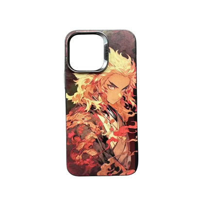 Coques de téléphone super belles et cool avec des motifs Kamado Tanjirou et Rengoku Kyoujurou