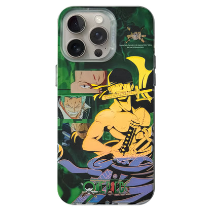 Luffy/Zoro silikonové pouzdro na iPhone odolné proti nárazu