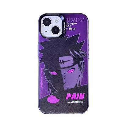 Sasuke/Uzumaki Apple nádherné silikonové antikolizní pouzdro Trend Silicone