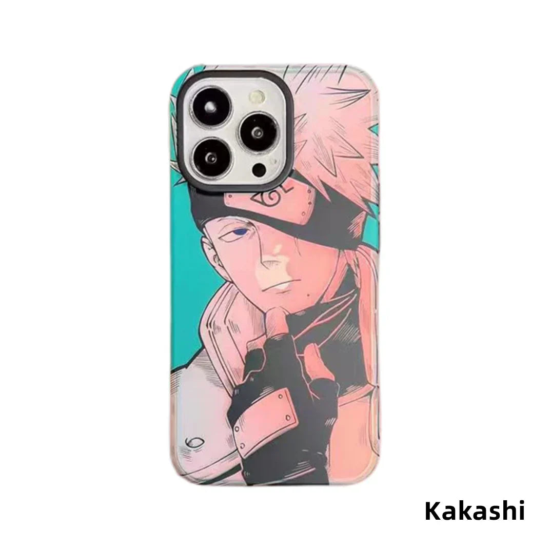 Pain/Uzumaki/Kakashi Vynikající silikonové antikolizní pouzdro Trend Silicone Apple