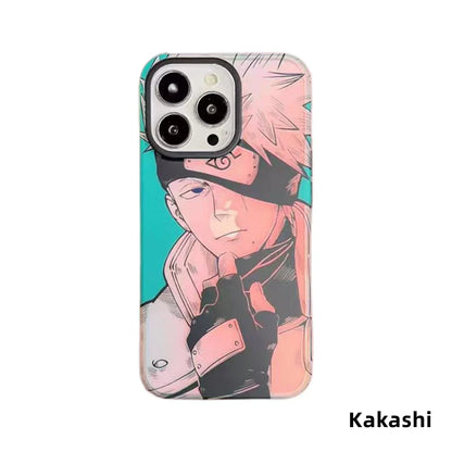 Pain/Uzumaki/Kakashi Vynikající silikonové antikolizní pouzdro Trend Silicone Apple