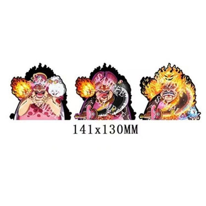 Luffy/Zoro/Nami 3D gradienttitarrat