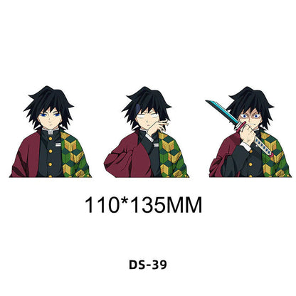 Tanjirou/Nezuko/Zenitsuuu/Inosuke attendent une variété de rôles autocollants d'expression de variation 3D