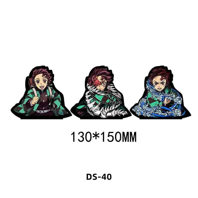 Tanjirou/Nezuko/Zenitsuuu/Inosuke attendent une variété de rôles autocollants d'expression de variation 3D