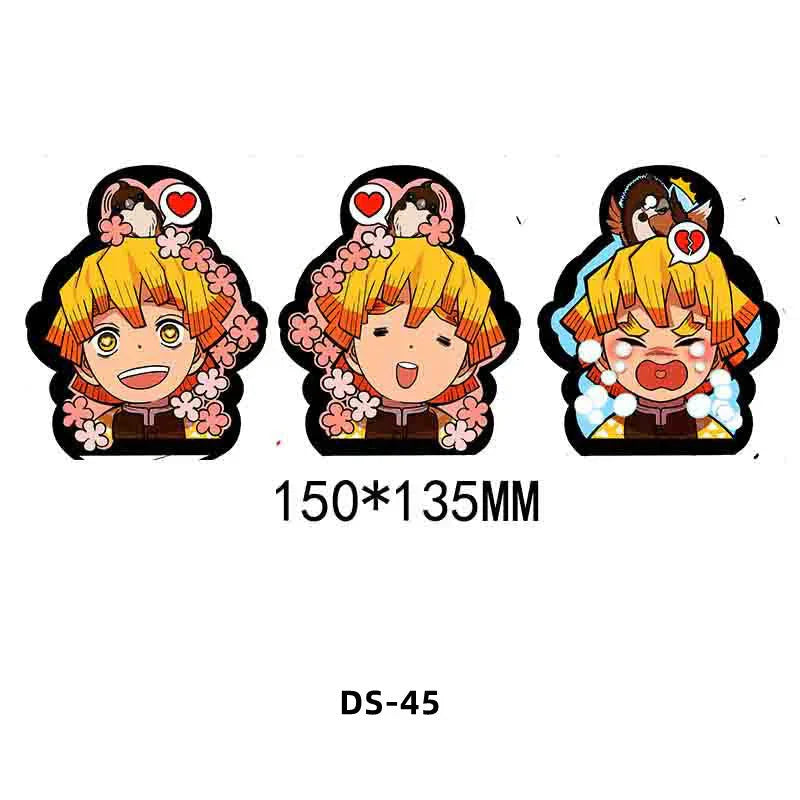 Tanjirou/Nezuko/Zenitsuuu/Inosuke attendent une variété de rôles autocollants d'expression de variation 3D