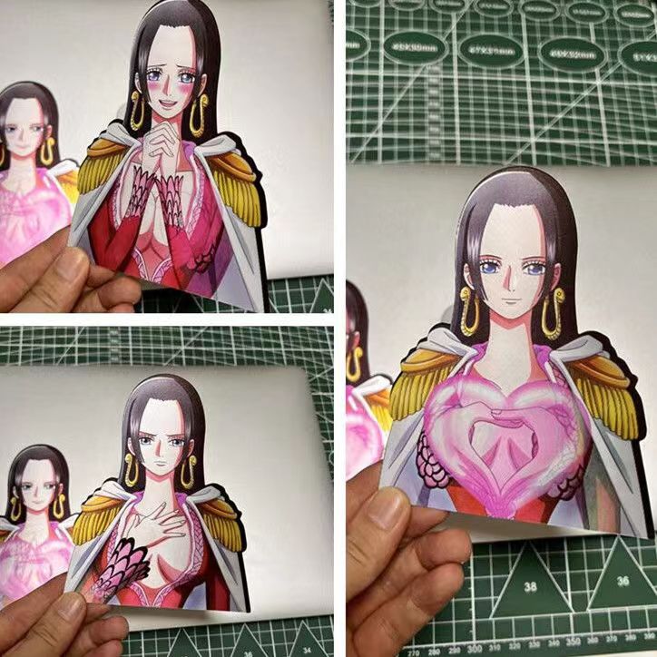 Luffy/Zoro/Nami 3D gradienttitarrat