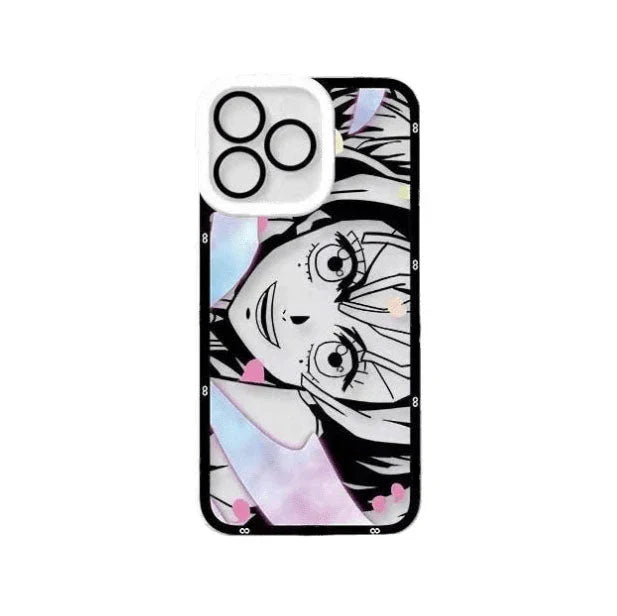 Tanjirou/Mitsuri/Muichirou Applen hieno Trend Silicone Anti-collision -puhelinkotelo