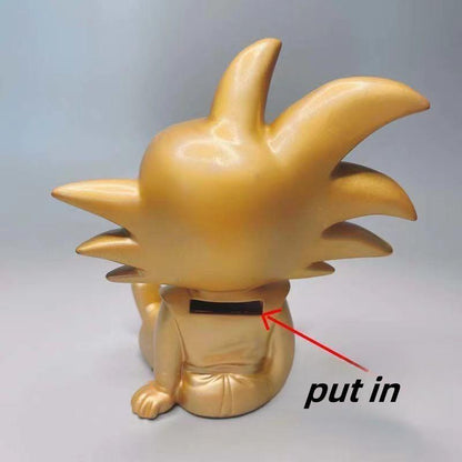 Goku-Charaktermodell, kleines Sparschwein